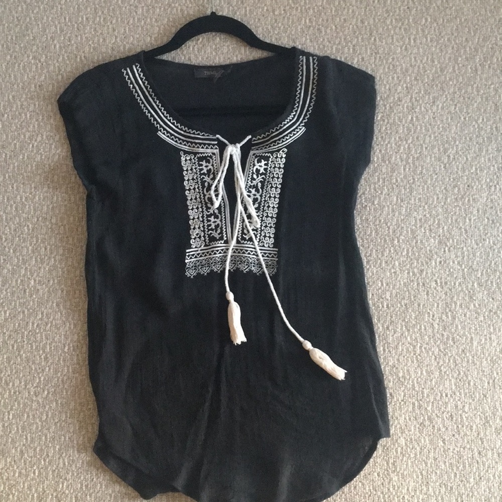 Adorable THML embroidered top
